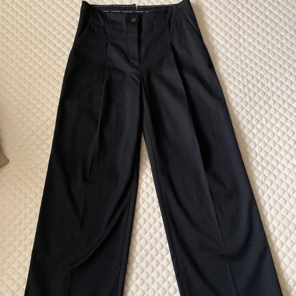 Essential Wide Leg Trouser by Anthropologie